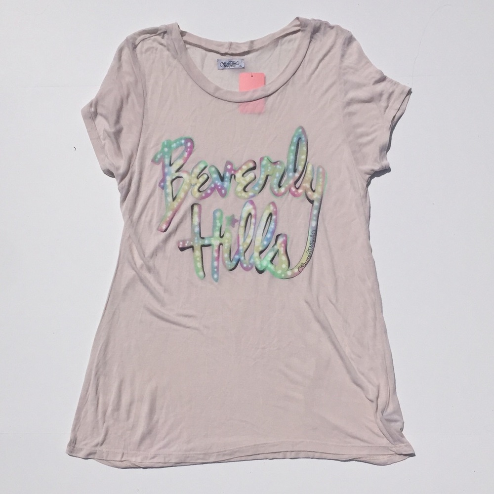 NWOT Lauren Moshi Beverly Hills tee
